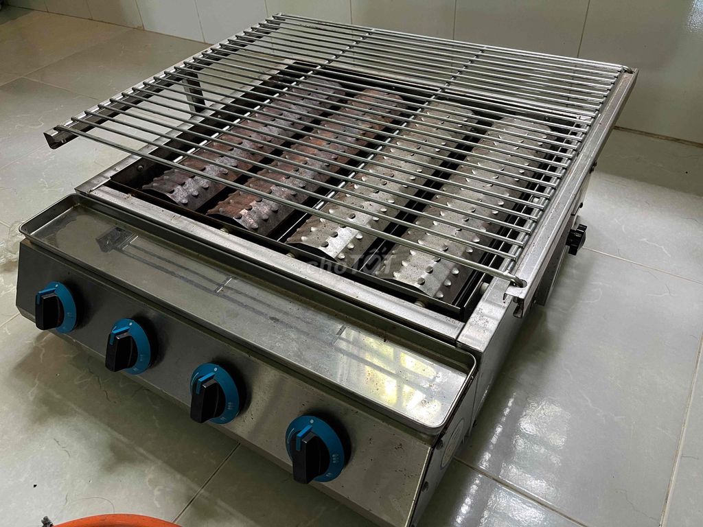 Газовая печь для гриля F004 4 конфорки из нержавеющей стали
