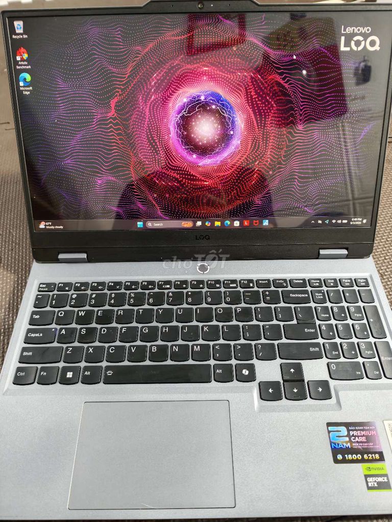 Фото 3: Lenovo LOQ R5-7235HS RTX 3050 6G 15.6 12GB/512GB