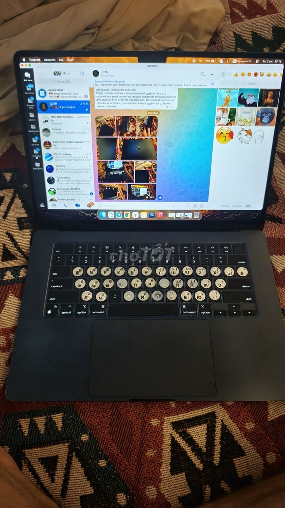 MacBook Air M2 8GB/512GB - батарея 89%