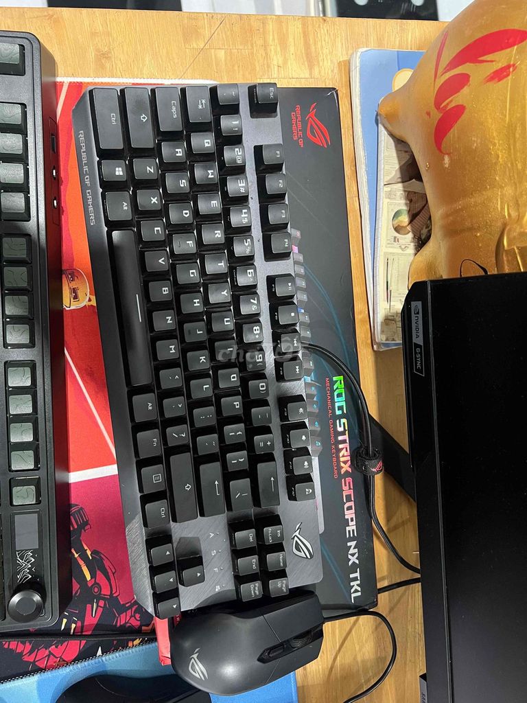 Механическая клавиатура ROG Strix Scope NX TKL черная