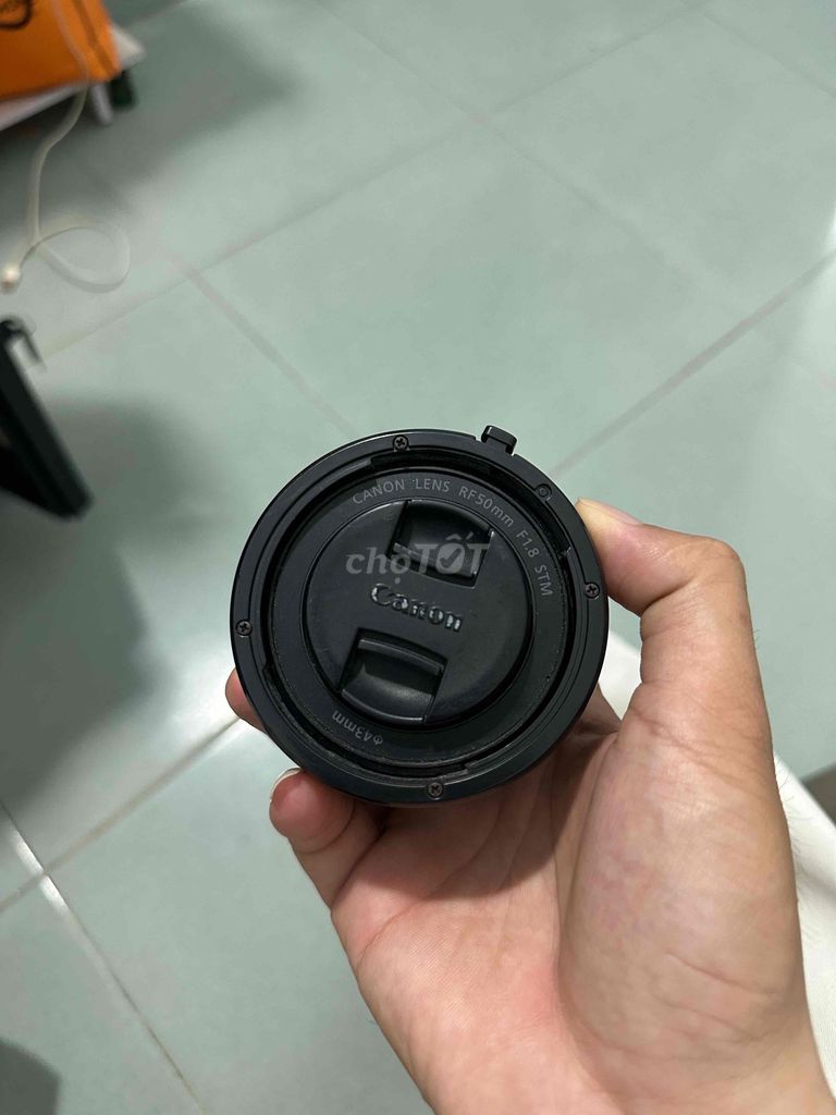 Объектив Canon RF50mm F1.8 STM черный