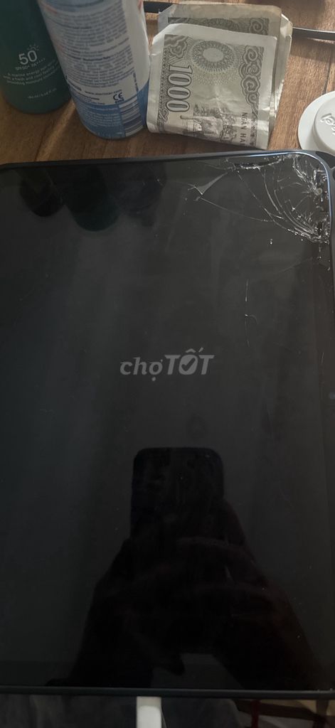 Apple iPad Gen 11, синий, разбито стекло