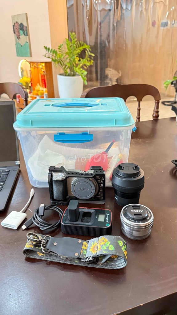 Фотоаппарат Sony A6000 Kit + Sigma 1.4 черный