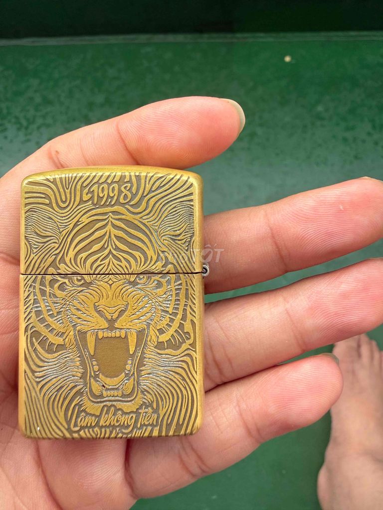 Фото 2: Зажигалка Zippo Amor Медная Золотая 2026