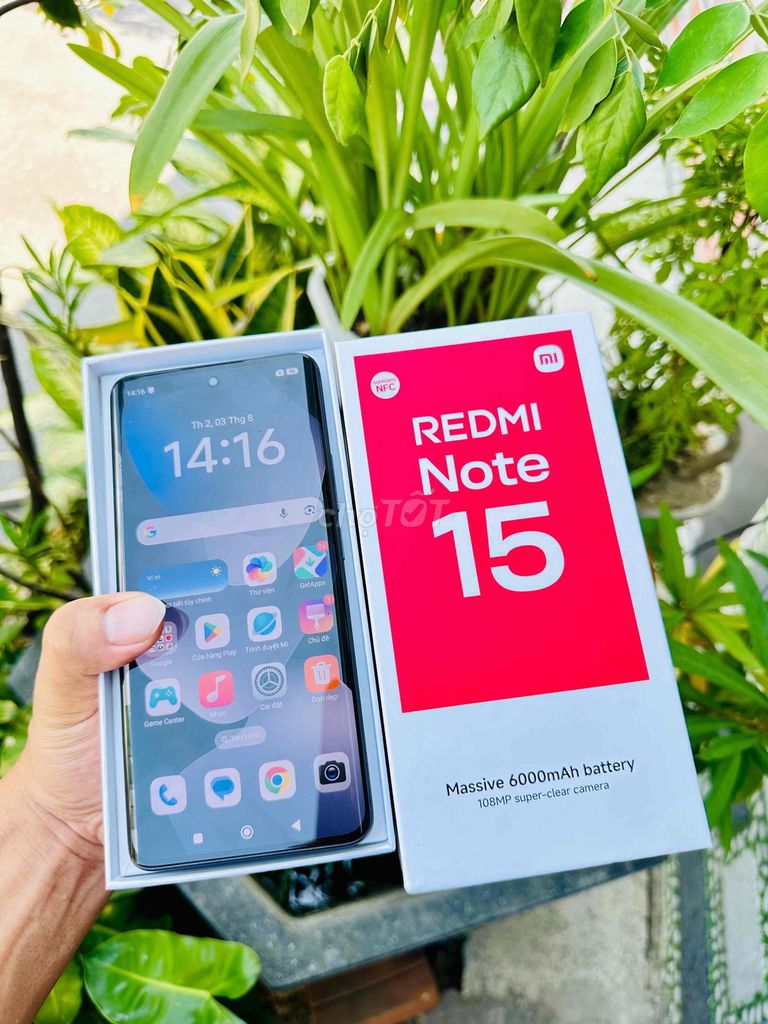 Xiaomi Redmi Note 15 полный комплект, состояние 99%