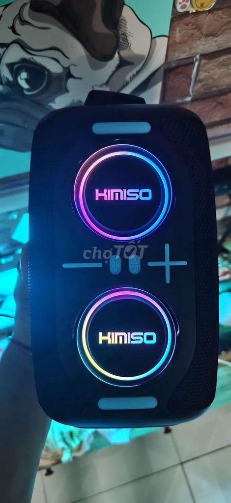 Фото 2: Колонка Bluetooth Kimiso KMS-662 Черная