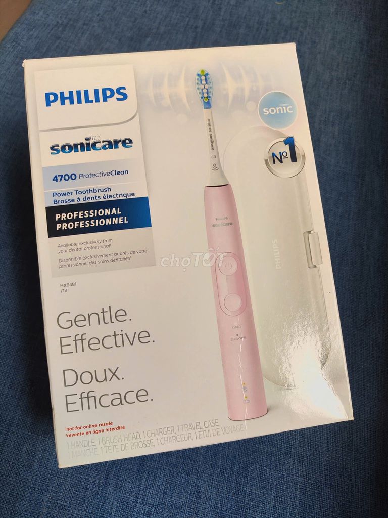 Электрическая зубная щётка Philips Sonicare 4700 розовая