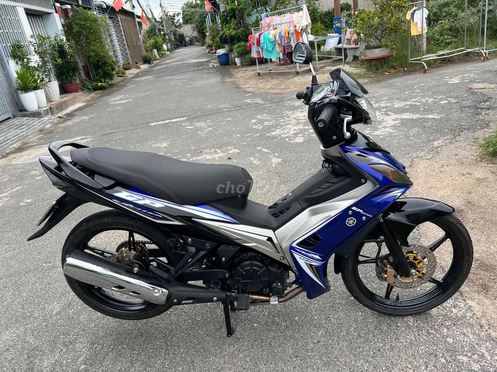 Фото 3: Yamaha Exciter 135 2010 синий, черный, серебристый