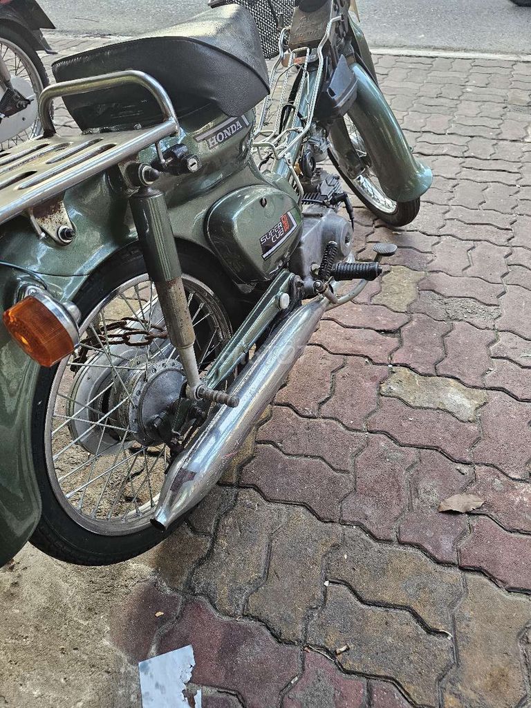 Фото 2: Honda Cup 81 50cc темно-зеленый, б/у