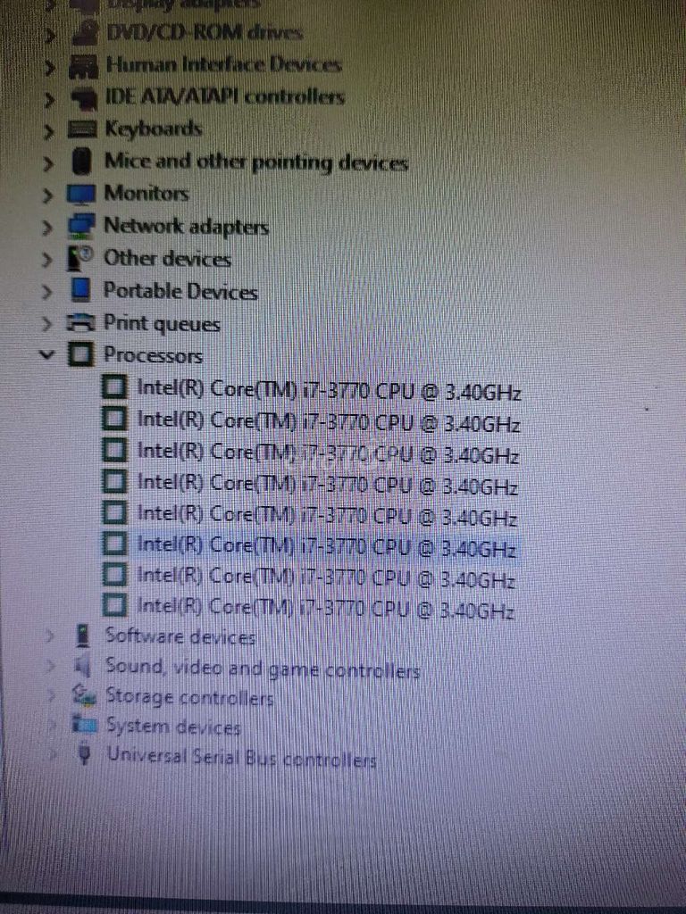Dell Vostro 470 i7-3770 19 дюймов 8GB/120GB Как новый