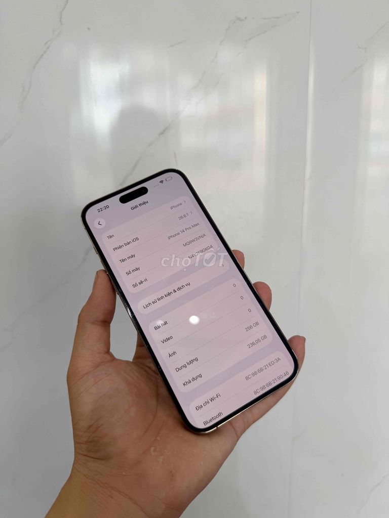 Фото 3: Apple iPhone 14 Pro Max 256GB Vàng Đã sử dụng