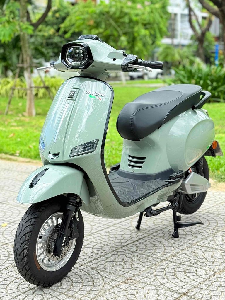 Фото 2: Xe máy điện Vessp Takumi 50cc 2025 Xanh bạc hà