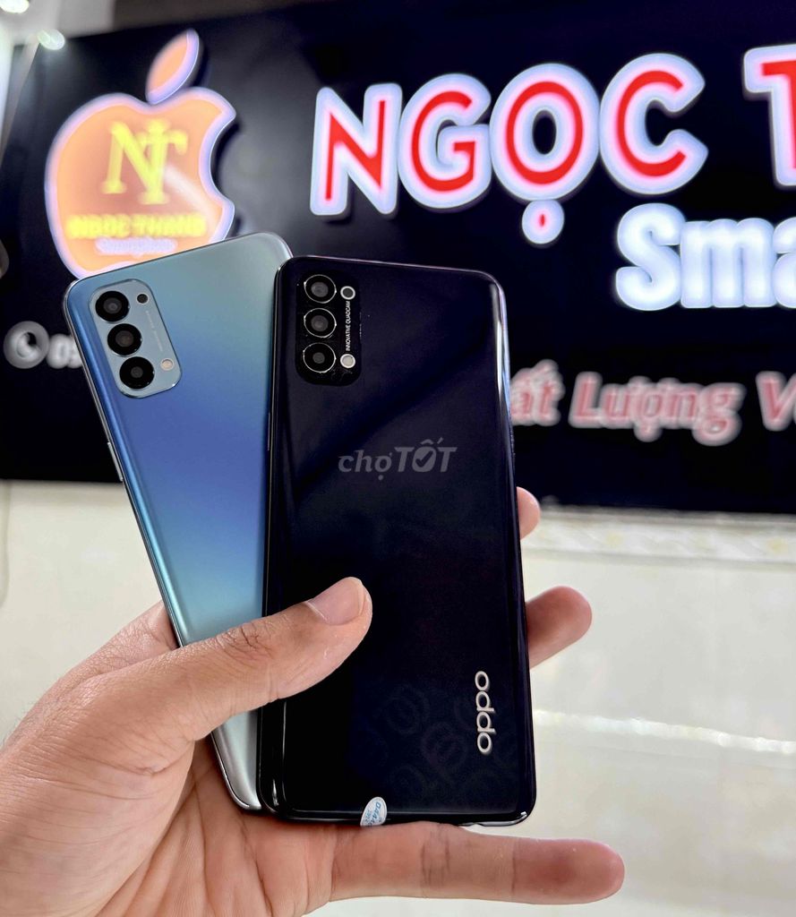 Фото 3: Oppo Reno 4 128GB чёрный, синий