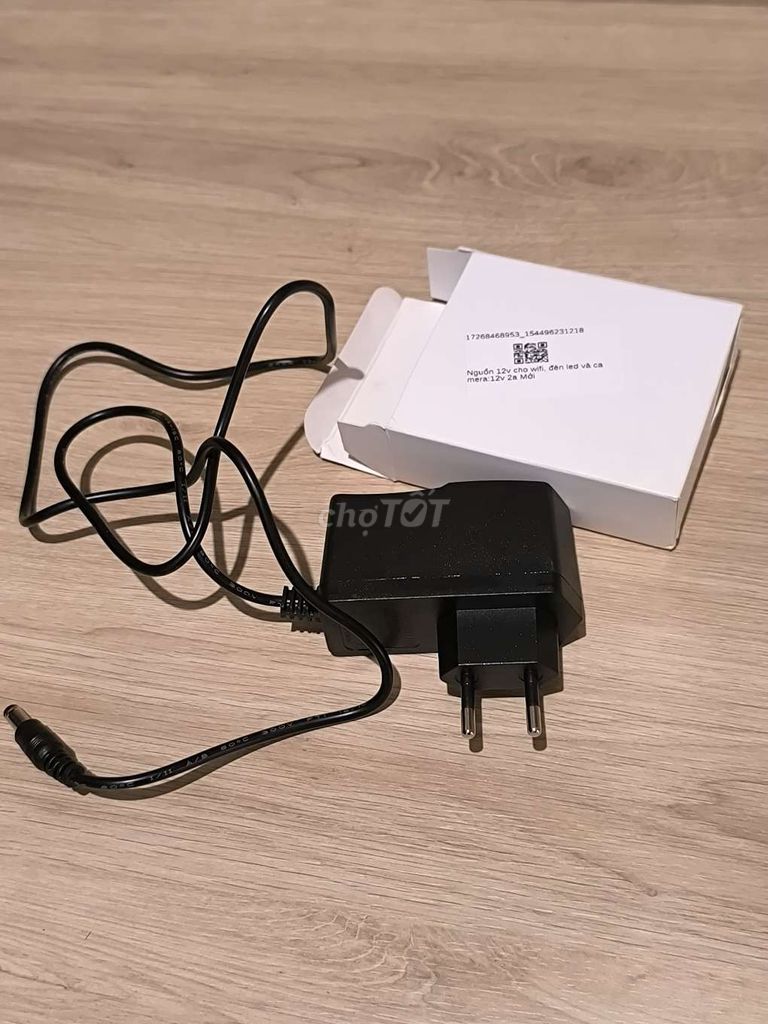 Блок питания 12V 2A 5.5x2.5mm для Wifi, камер, LED, новый