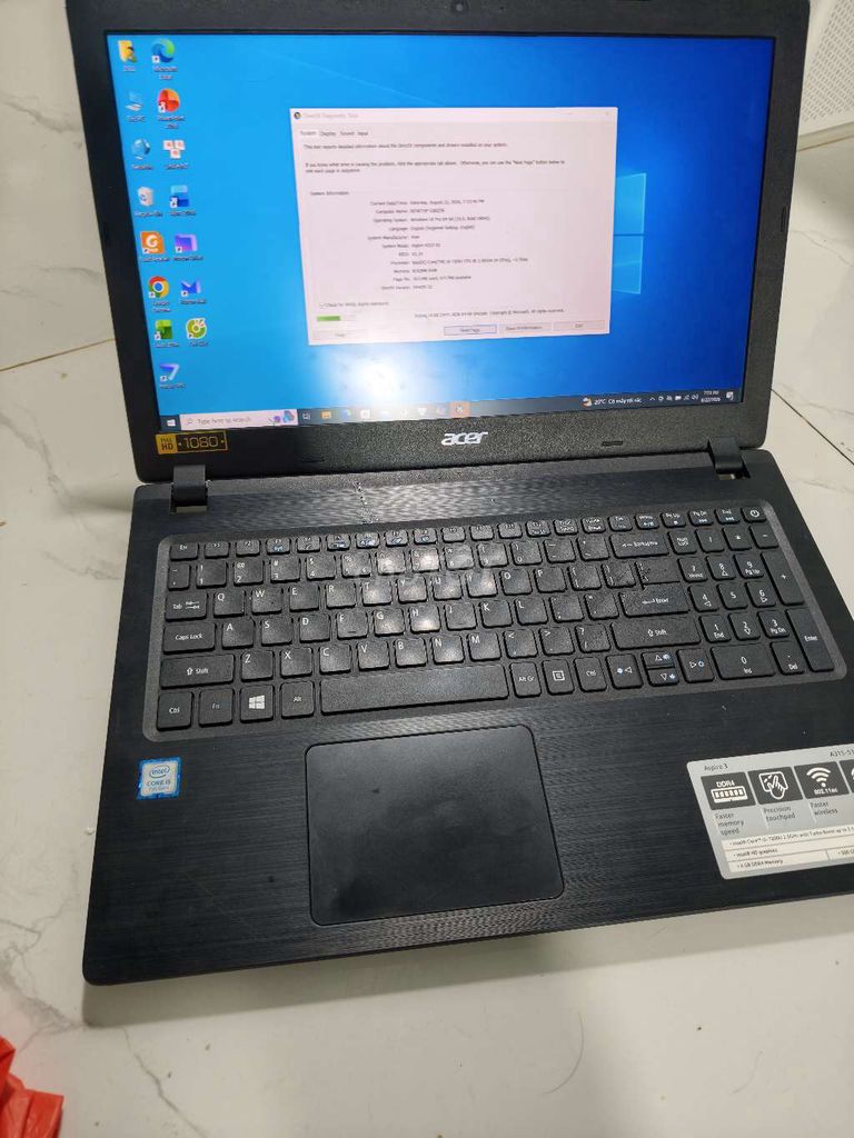 Фото 2: ACER i5-7200U 15.6 дюймов 8GB/128GB экран 15.6 FHD