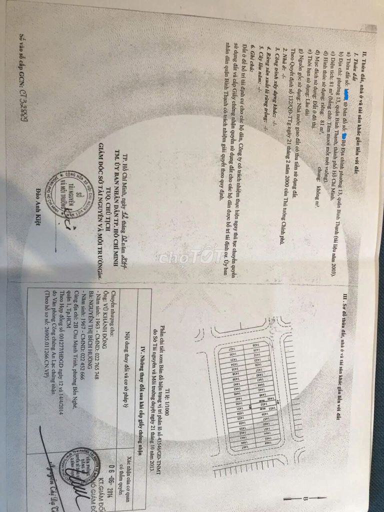 Красивый участок на улице Данг Тхуи Чам, размер 4x20 м. Площадь 80 м², рядом с большим парком