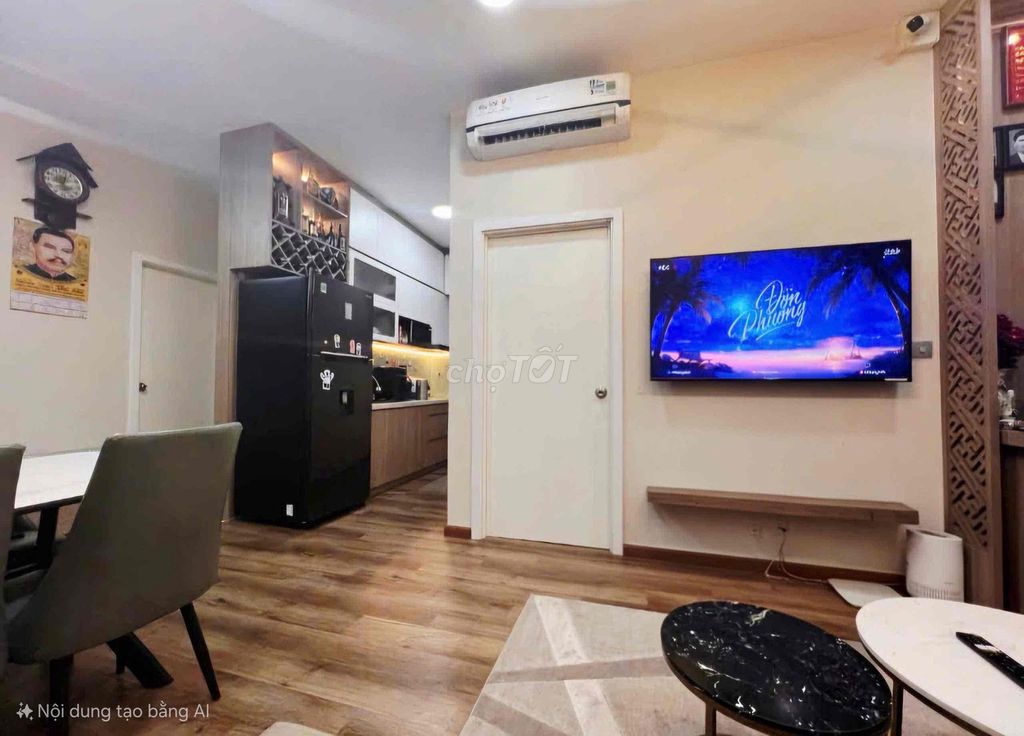 Фото 3: Квартира Luxgarden — район 7 — 65 м² — 2 спальни + 2 санузла. Полная меблировка