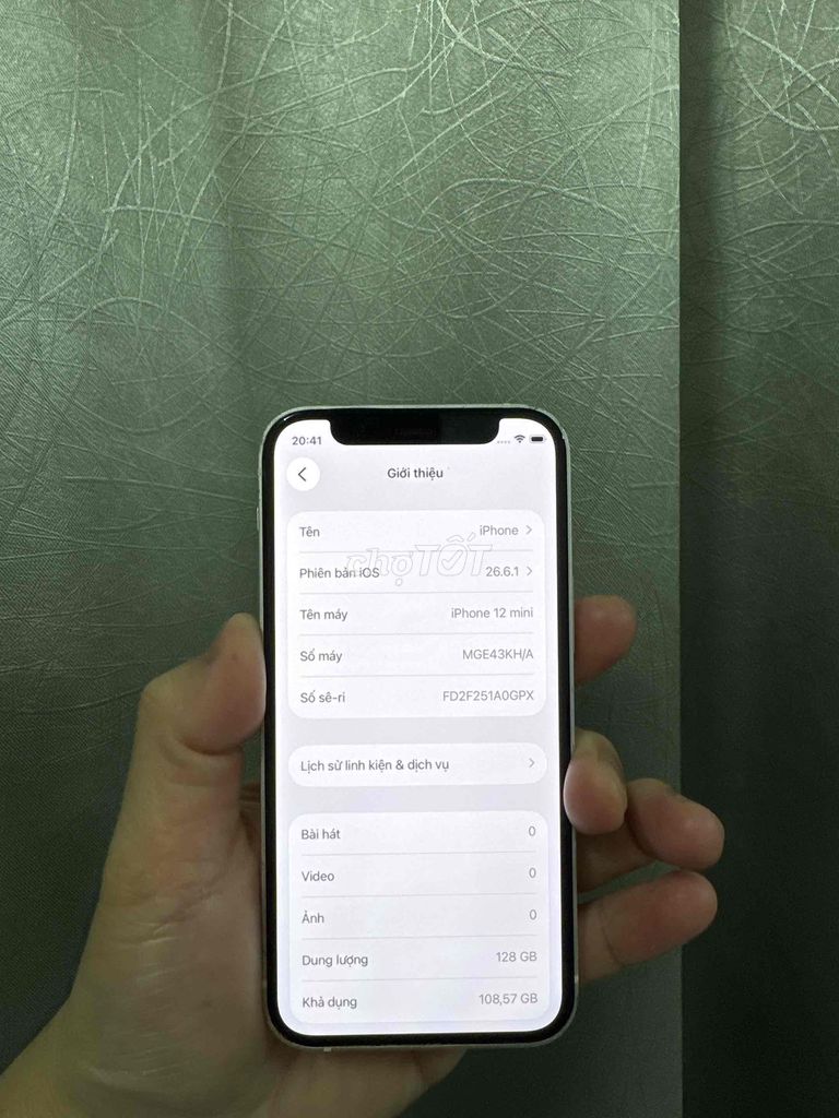 Apple iPhone 12 mini 128GB Белый