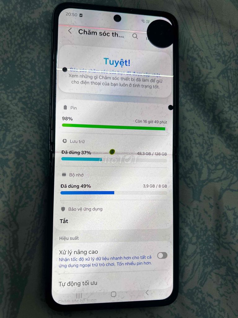 Samsung Z Flip 3 8/128 восстановленный