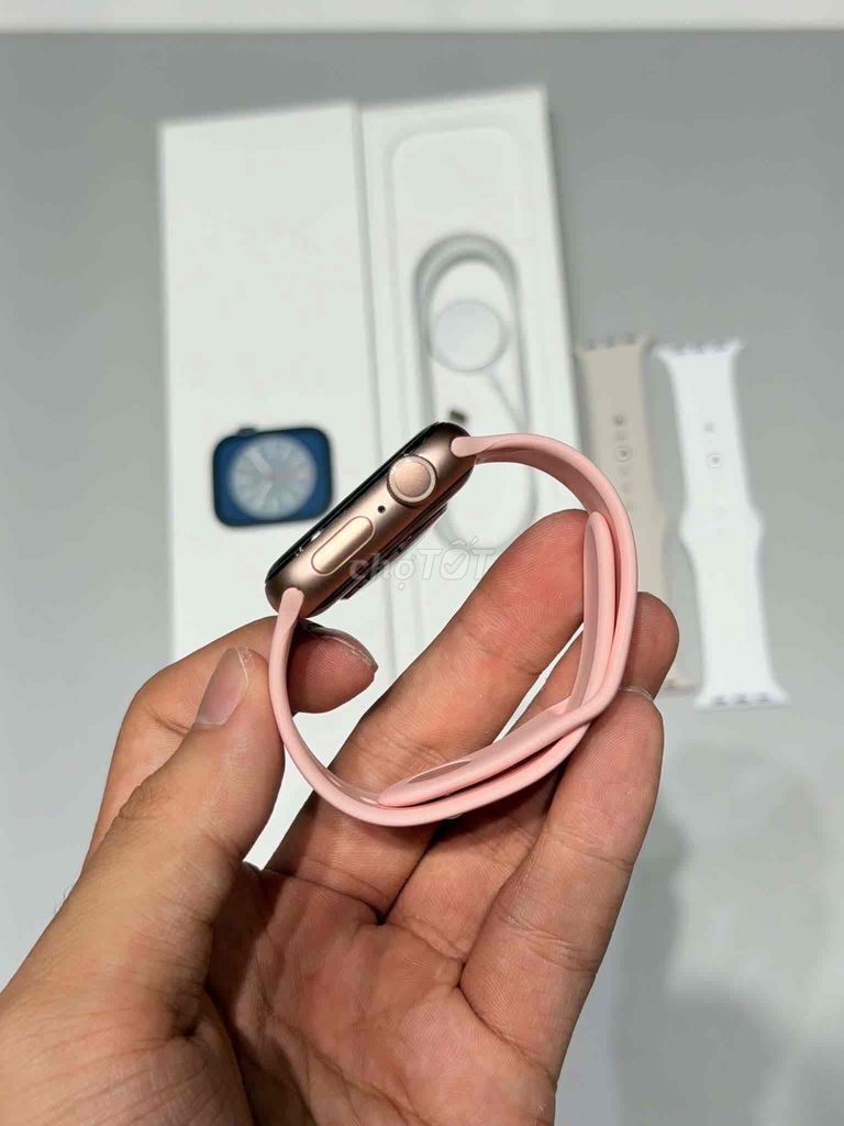 Apple Watch Series 6, розовый алюминий
