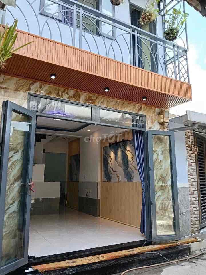 Фото 2: Продаётся дом 44,3 м² рядом с рынком Ньи Суан, Хокмон, переулок для автомобилей