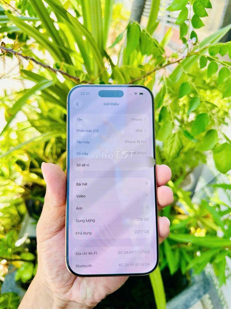 Фото 3: Apple iPhone 16 Pro 256GB Gold VN/A zin giá rẻ