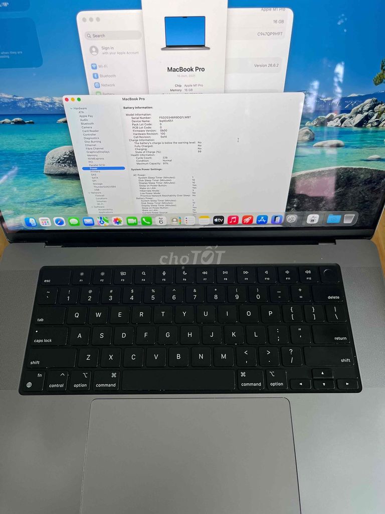 Фото 2: MacBook Pro M1 Pro 16 inch 16GB/512GB