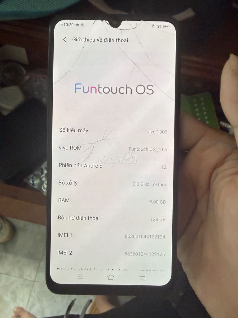 Vivo 1907 6GB/128GB Android 12