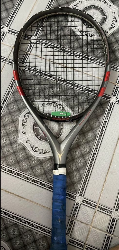 Теннисная ракетка Babolat Y 112 серая красно-черная б/у