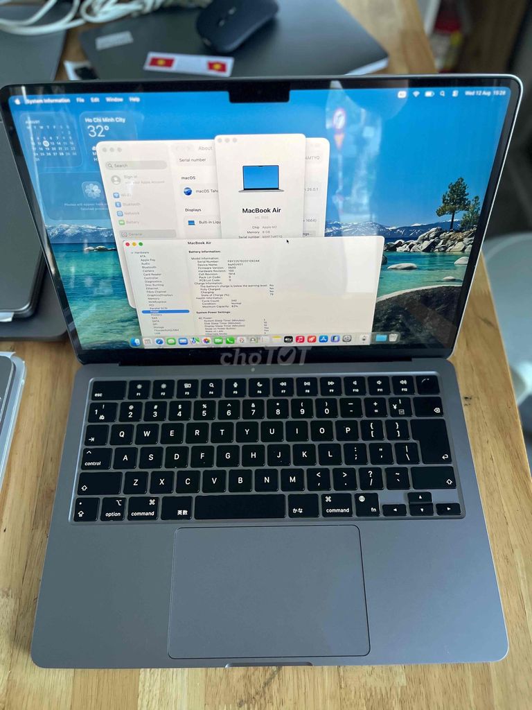 Apple MacBook Air M2 13 inch 8GB/256GB SSD Серый