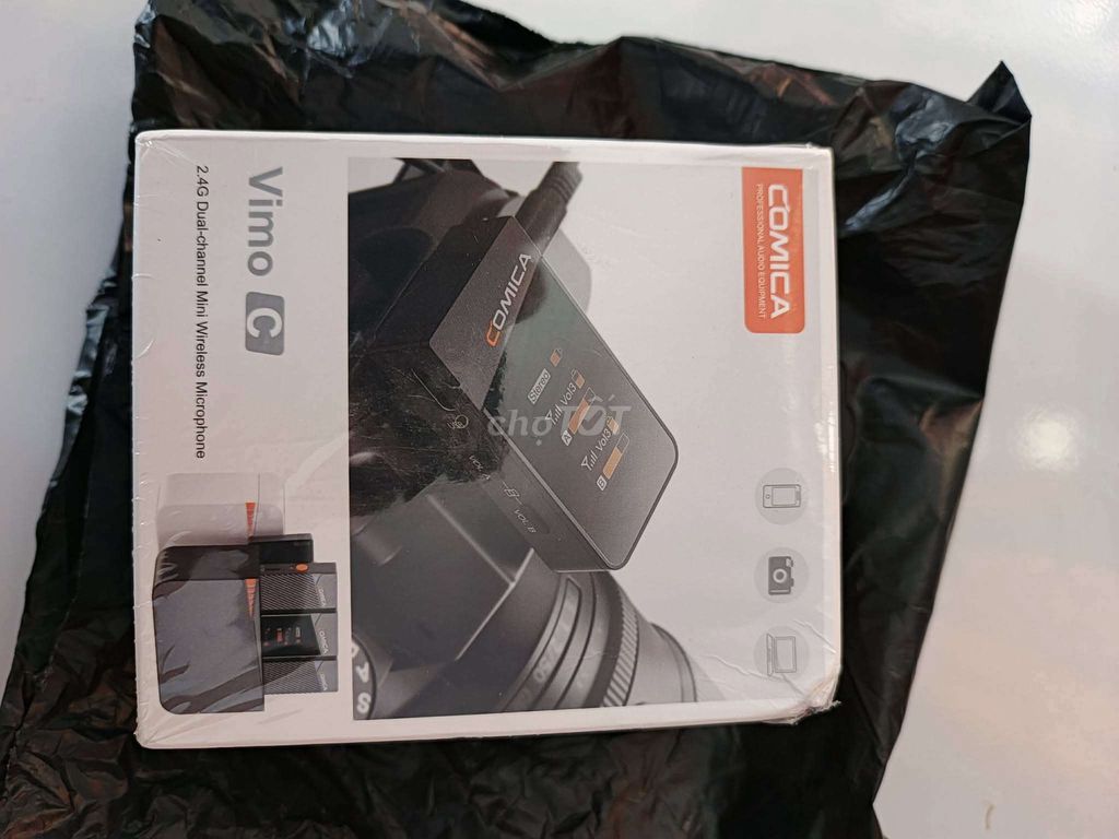 Comica Vimo C3 Micro беспроводной микрофон Черный