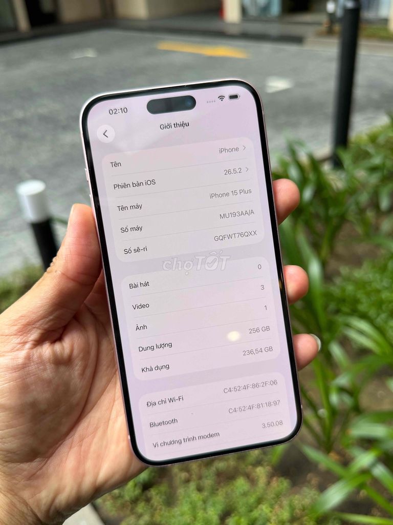 Фото 2: iPhone 15 Plus 256GB Розовый, оригинал, батарея 84%