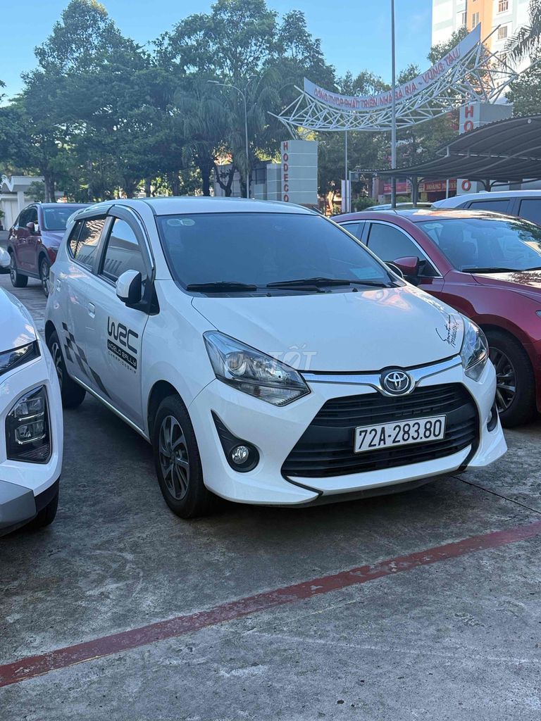 Toyota Wigo 2018, số sàn, màu trắng