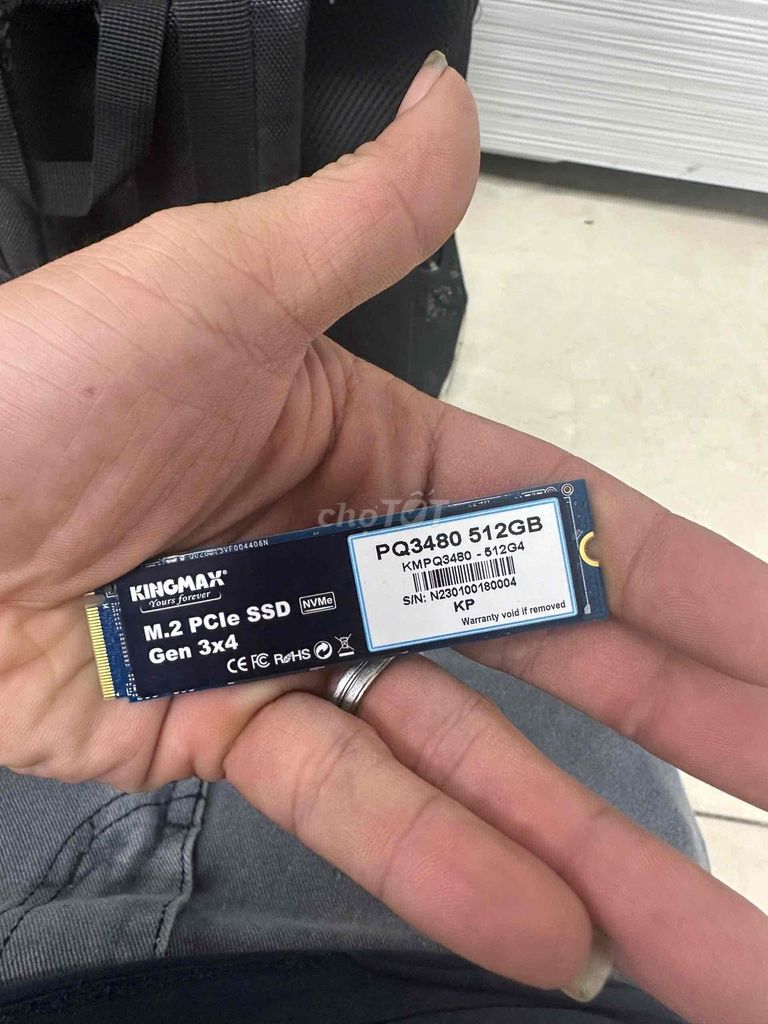 SSD Kingmax 512GB M.2 PCIe NVMe 95%