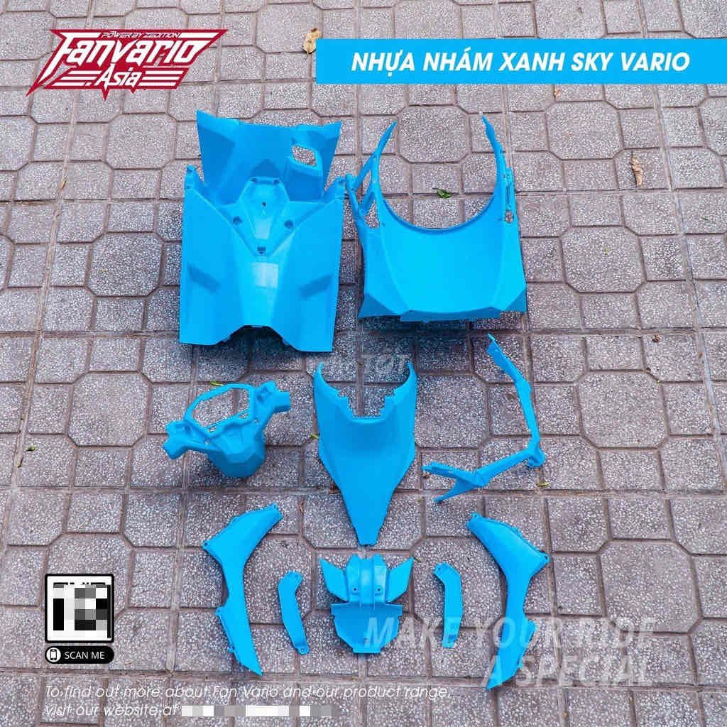 Матовый пластиковый обвес Vario 150cc 2019-2022 Sky Blue