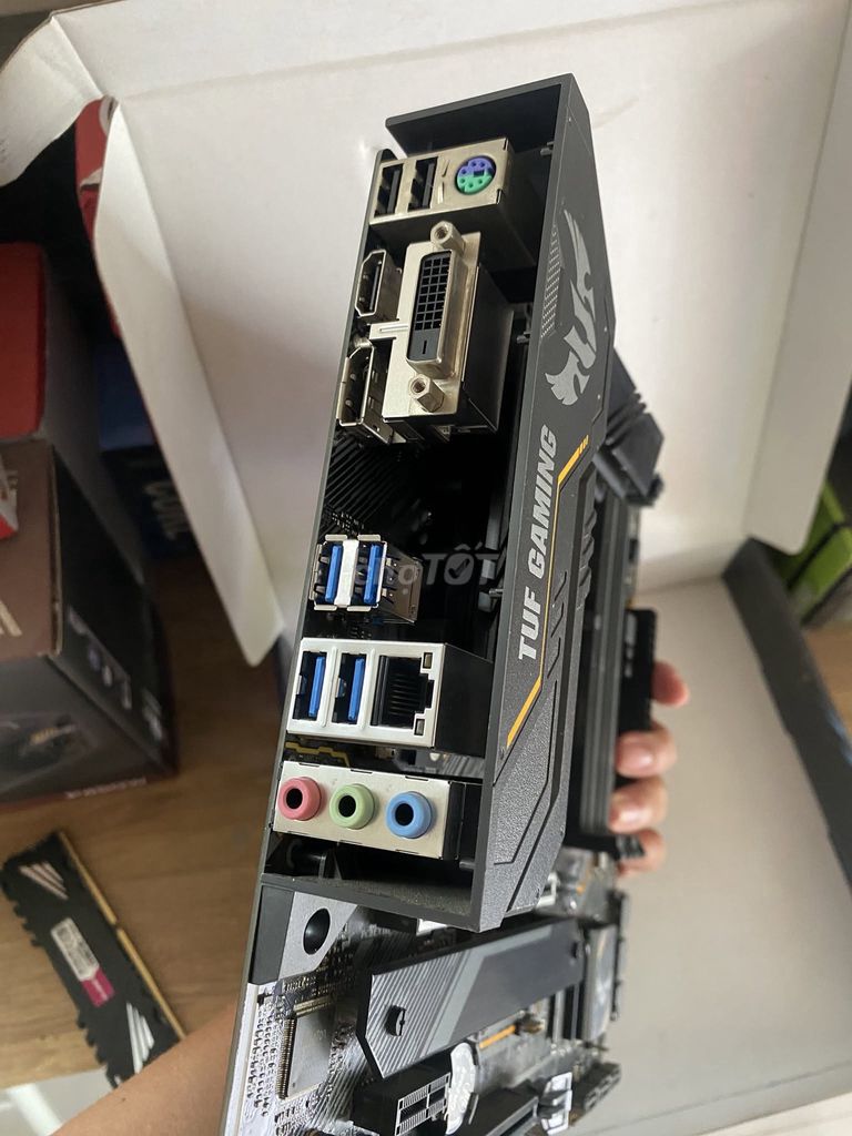 Фото 2: Mainboard Asus Tuf B460M-Plus в хорошем состоянии