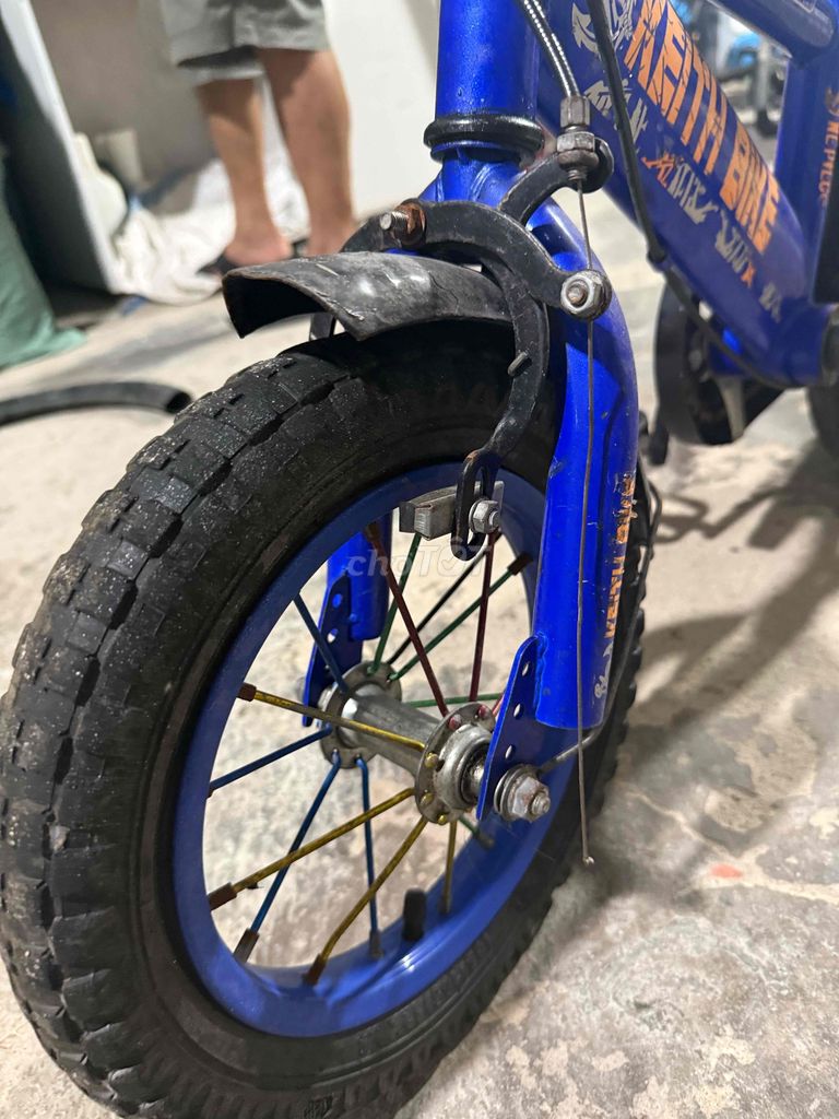 Фото 2: Детский велосипед Keith Bike, стальная рама, синий