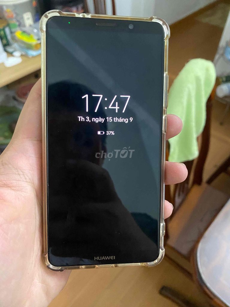 Huawei Mate 10 Pro 4GB/64GB чёрный, трещина на краю