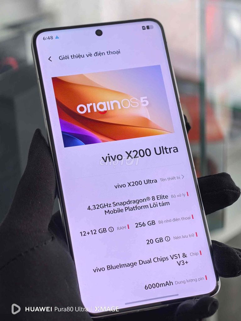 Vivo X200 Ultra 12GB/256GB Серебристый