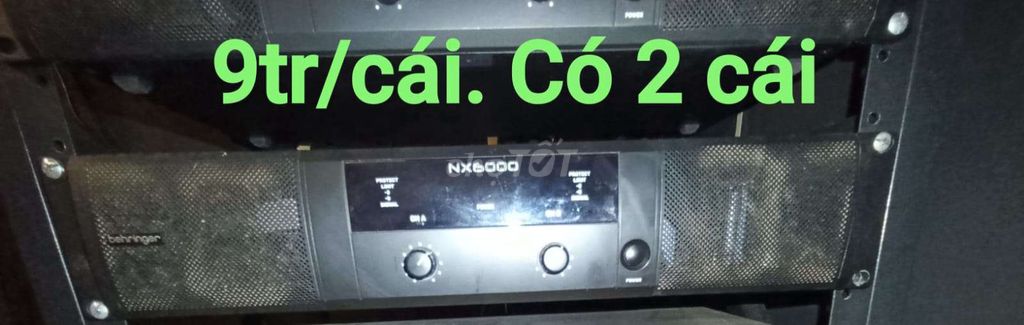 Усилитель Behringer NX6000 черный, новый 100%