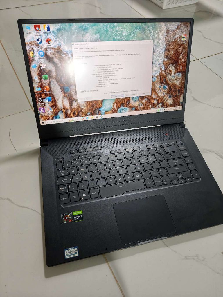Фото 2: ASUS ROG ZEPHYRUS Ryzen R7-3750H GTX 1660Ti 16GB