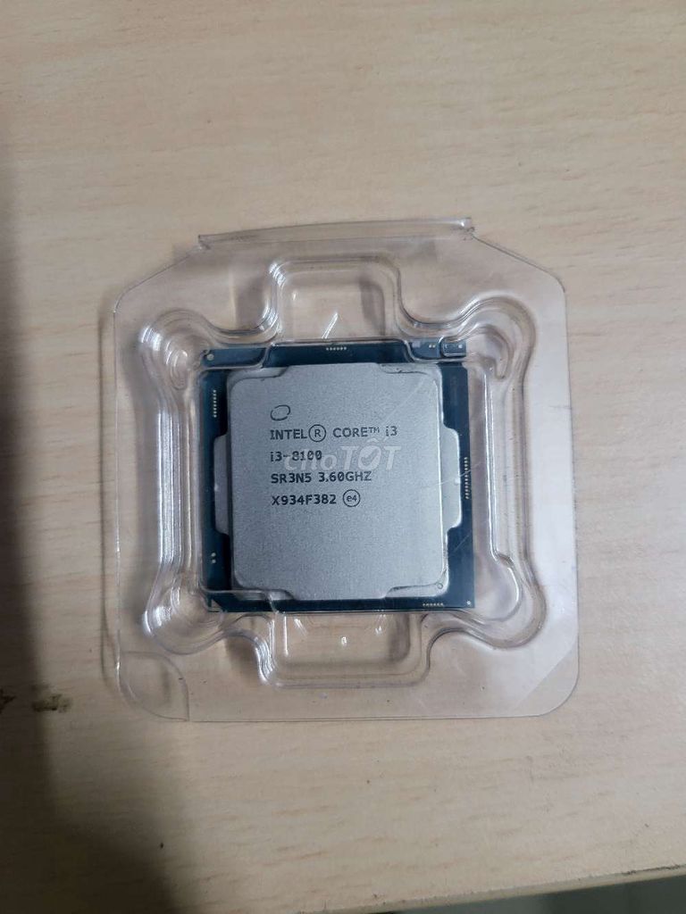 CPU Intel Core i3-8100