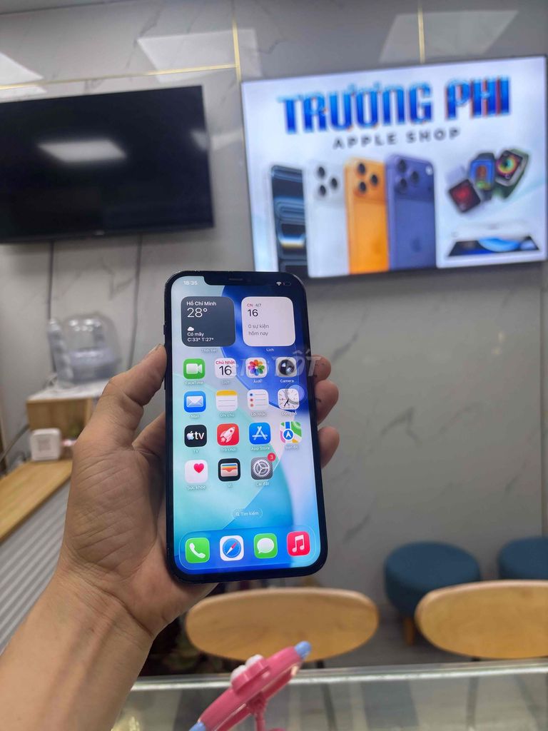 Фото 3: Apple iPhone 12 Pro Max 128GB синий, б/у