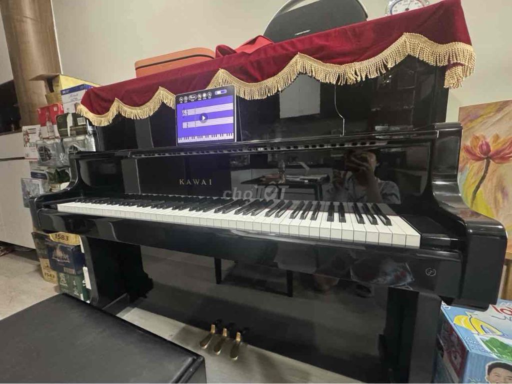 Пианино Kawai US-50 черное глянцевое, Япония