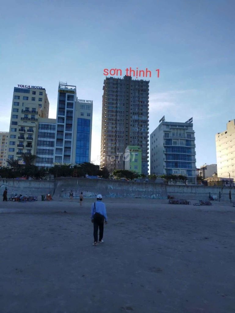 Аренда квартиры в Sơn Thịnh 1, 2 спальни, 3 ванные, с полной мебелью, вид на море