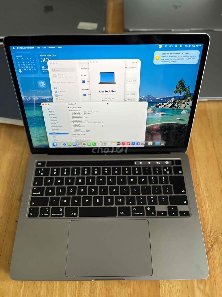 MacBook Pro M2 Ram 16GB Ssd 512GB
