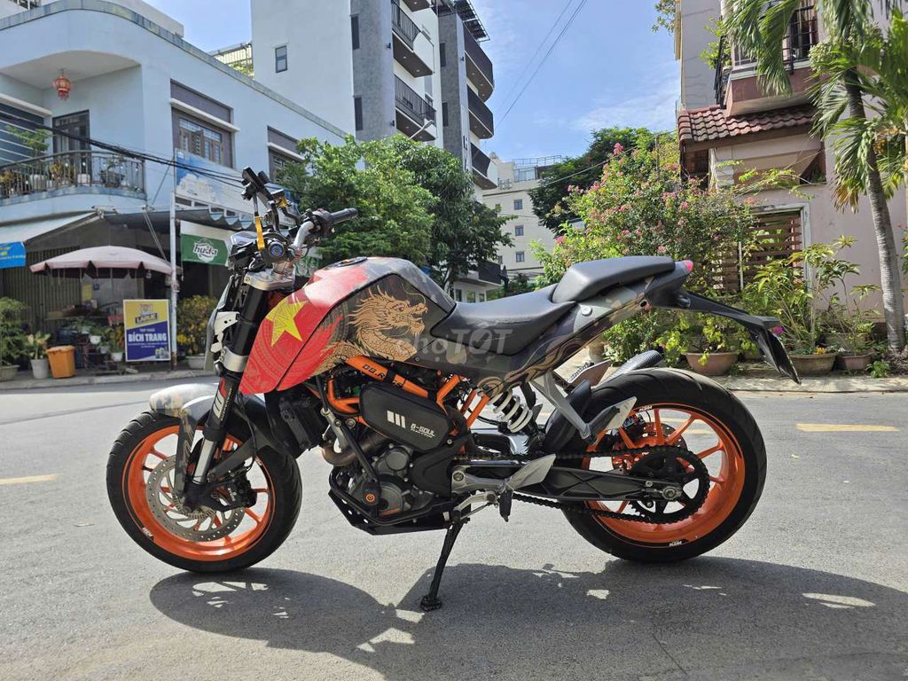 KTM Duke 390 2015 390cc Многоцветный