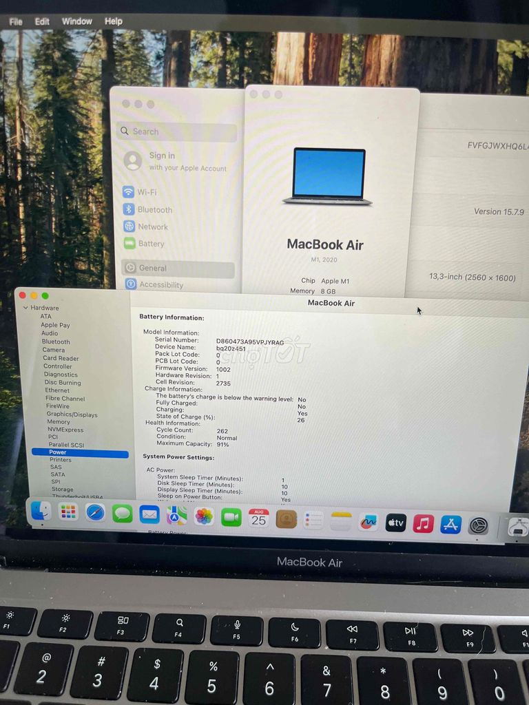 Фото 3: MacBook Air M1 Ram 8GB Ssd 256GB