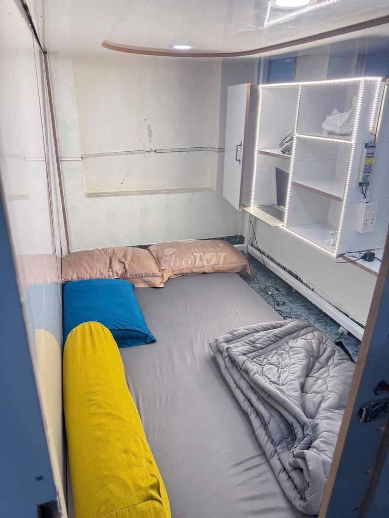 Фото 3: 🔥🔥Sleepbox KTX TRỌ 1 NGƯỜI Sư Vạn Hạnh Q10 Цена от 1,6 млн