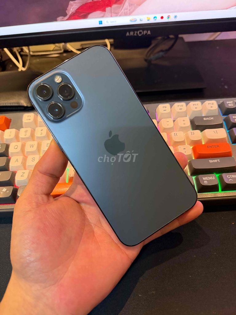iPhone 12 Pro Max серый 128GB аккумулятор 8x